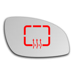 Mirror glass for Vauxhall Vectra C 2002 - 2008
