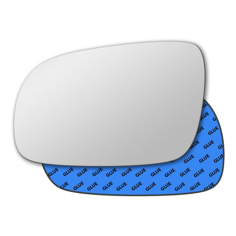 Mirror glass for Volkswagen Lupo 2000 - 2005