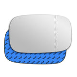 Mirror glass for Rover 100 1990 - 1998