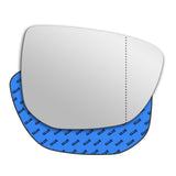 Mirror glass for Peugeot 301 2012 - 2020